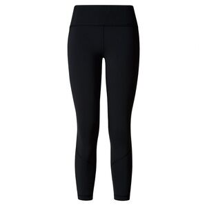 Lululemon Women’s Sz 8 Pace Rival Crop
Black Leggings Side Pockets Zipper Pocket